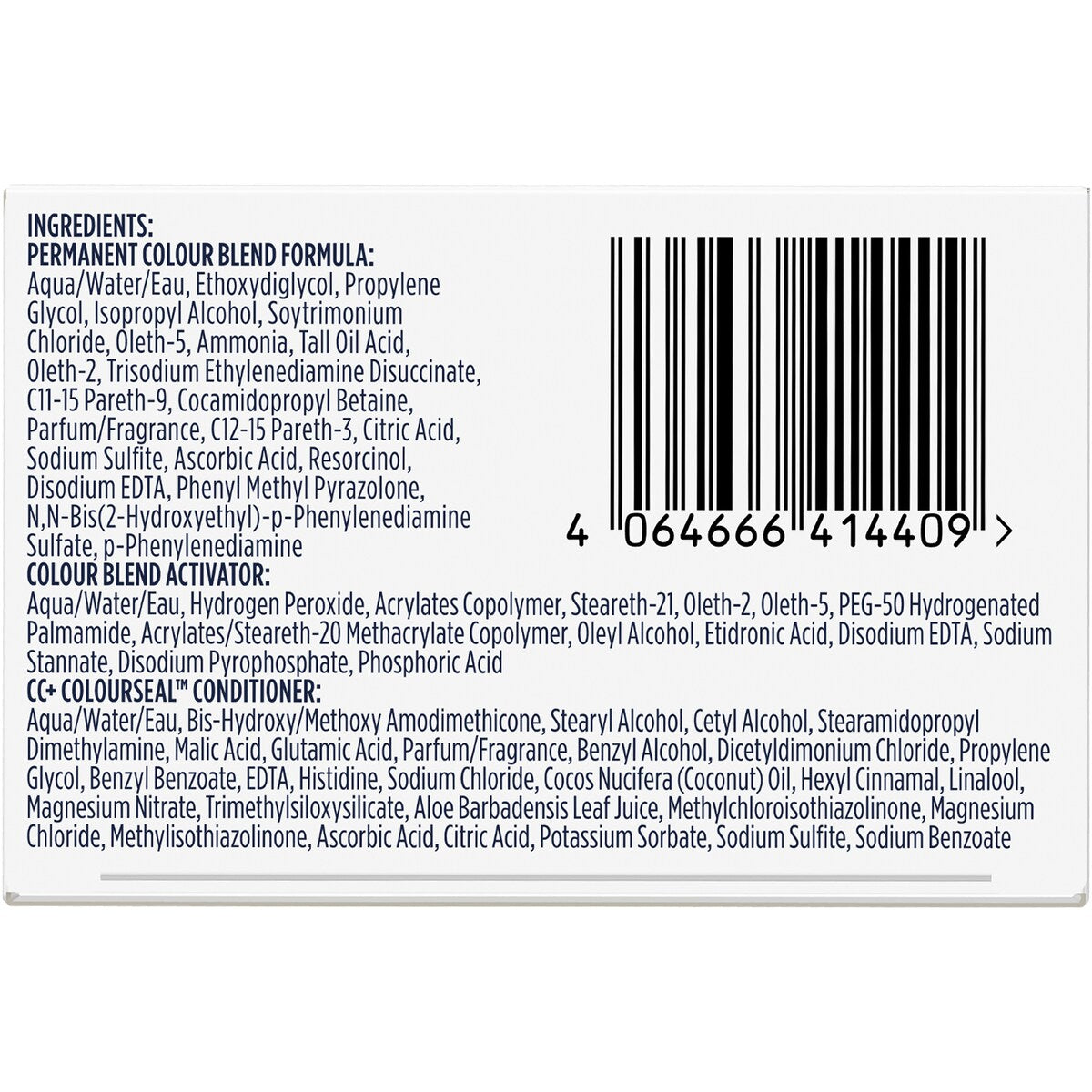 Clairol Nice & Easy Permanent 9.5a Babybaby Blonde Hair Colour Each