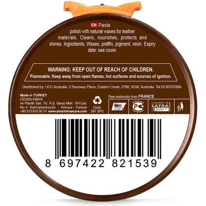 Smart Smart Paste Shoe Polish Brown 50g