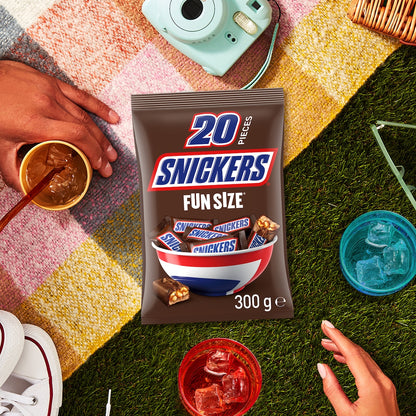 Snickers Milk Chocolate Party Share Bag 20 Pack