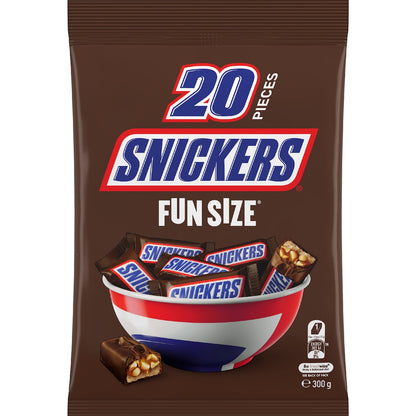 Snickers Milk Chocolate Party Share Bag 20 Pack