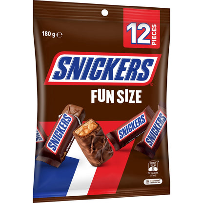 Snickers Milk Chocolate Party Share Bag 12 Pieces 180g