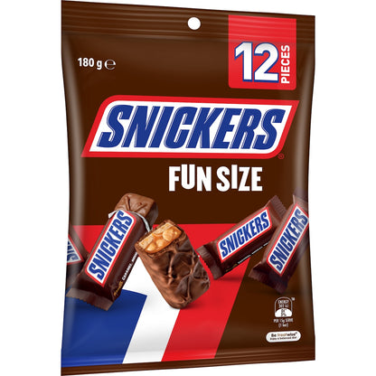 Snickers Milk Chocolate Party Share Bag 12 Pack