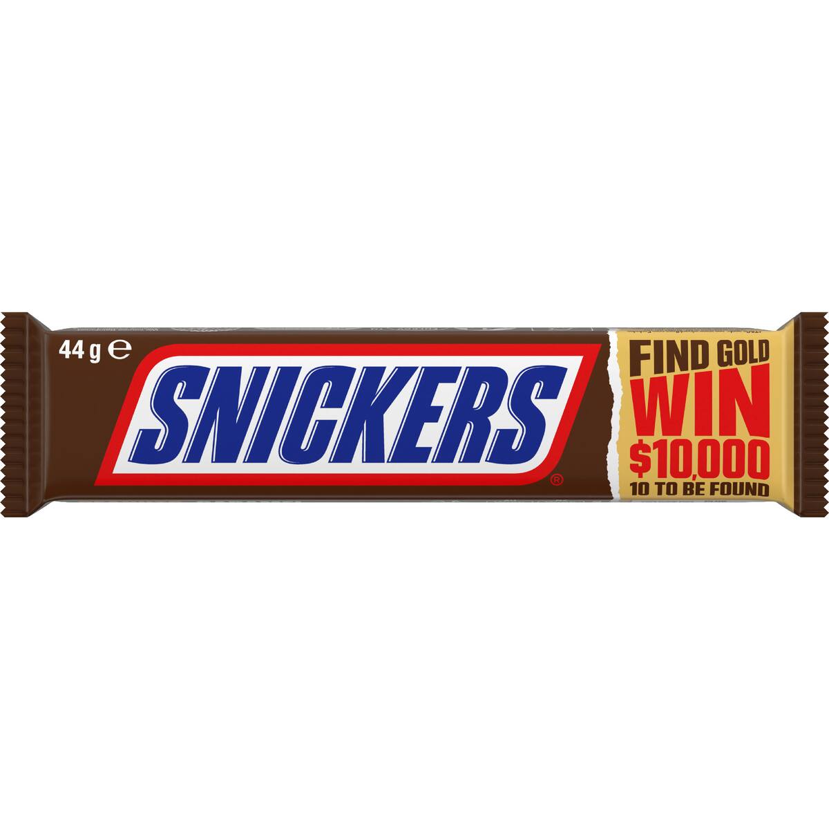 Snickers Chocolate Bar Peanuts Caramel Nougat 44g