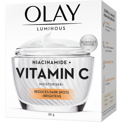 Olay Niacinamide + Vitamin C Moisturiser 50g