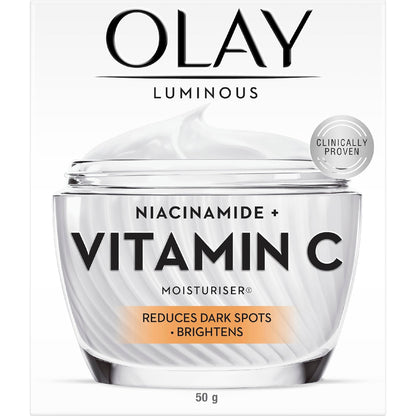 Olay Niacinamide + Vitamin C Moisturiser 50g