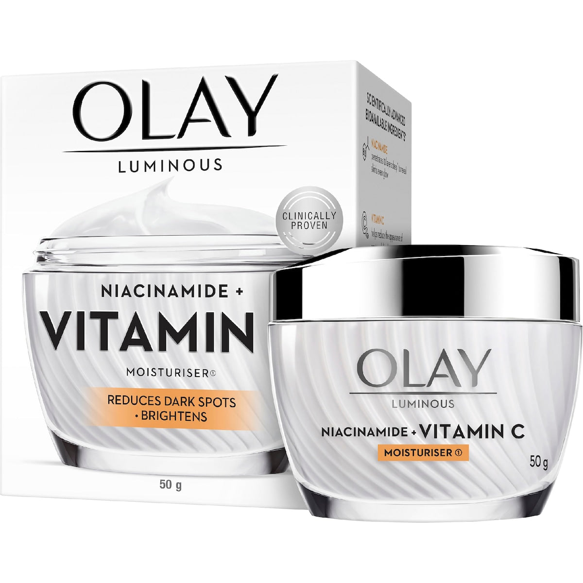 Olay Niacinamide + Vitamin C Moisturiser 50g