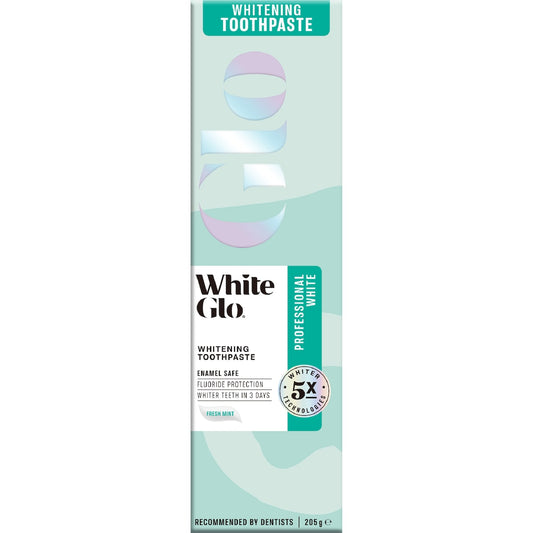 White Glo Professional Whitening Toothpaste 205g