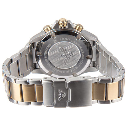 Emporio Armani Chronograph Two-Tone Stainless Steel Men's Watch AR11362