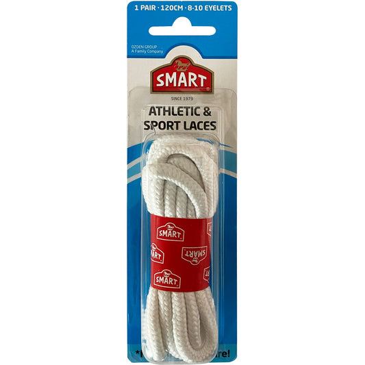 Smart Smart Sports Laces White 120cm each
