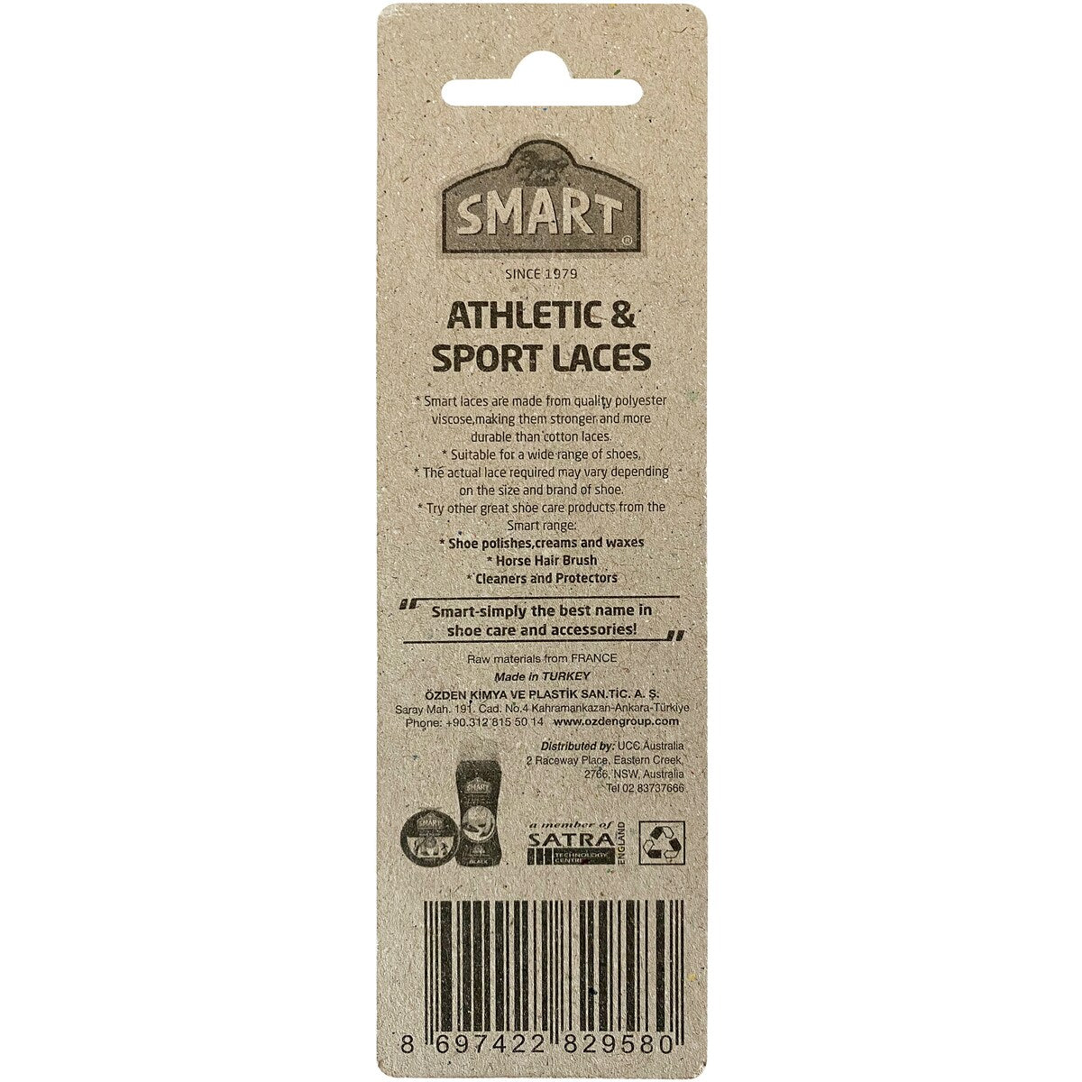 Smart Smart Sports Laces White 120cm each