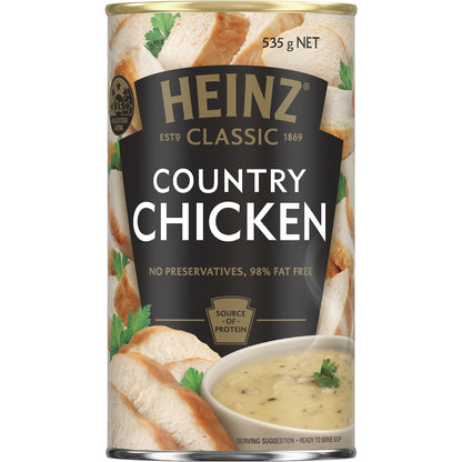 Heinz Classic Canned Soup Country Chicken 535g
