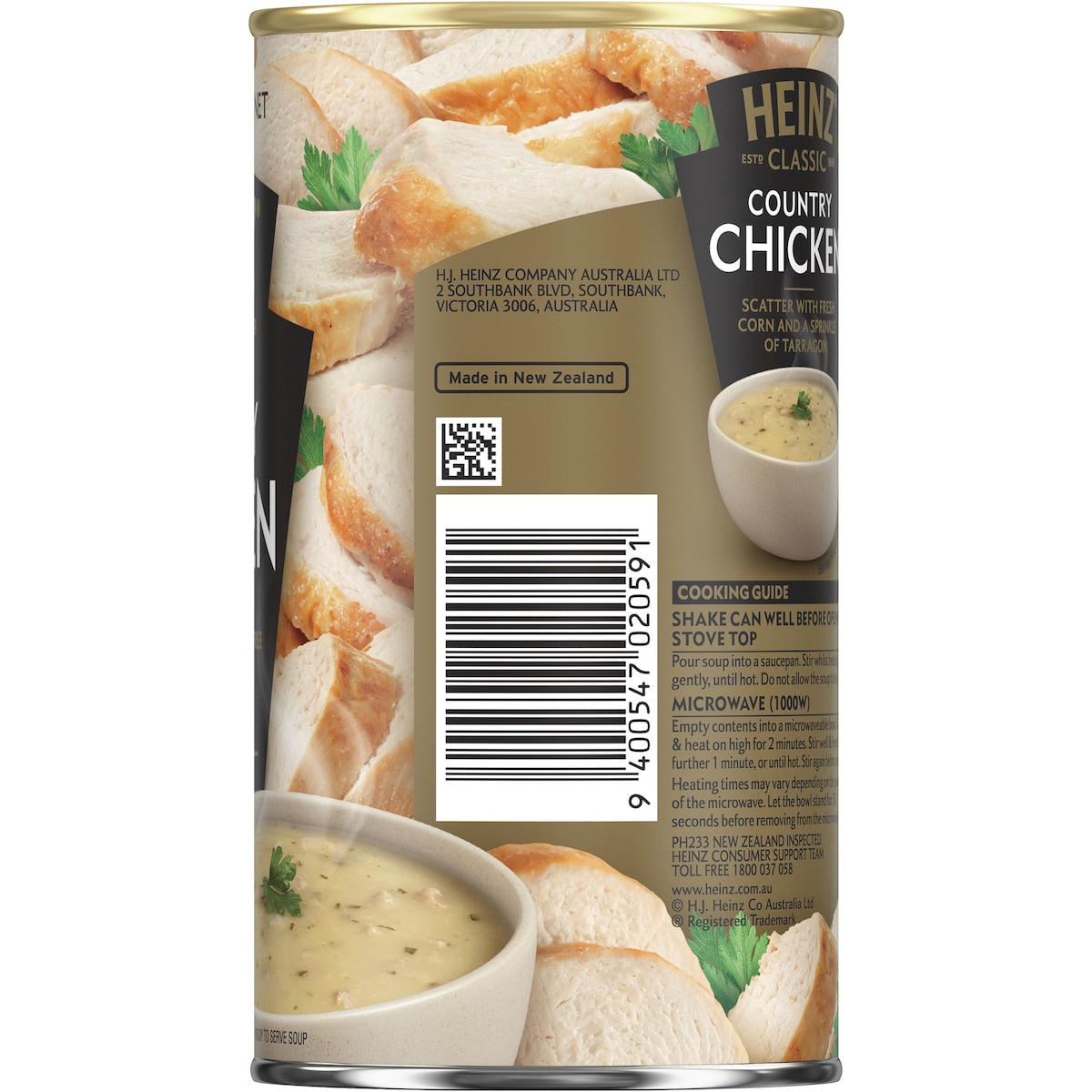 Heinz Classic Canned Soup Country Chicken 535g