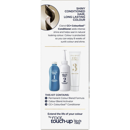 Clairol Nice N Easy Permanent 3.5 Darkest Brown Hair Colour Each