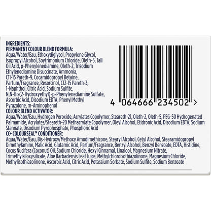 Clairol Nice N Easy Permanent 3.5 Darkest Brown Hair Colour Each