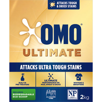Omo Ultimate Laundry Powder Detergent 2kg
