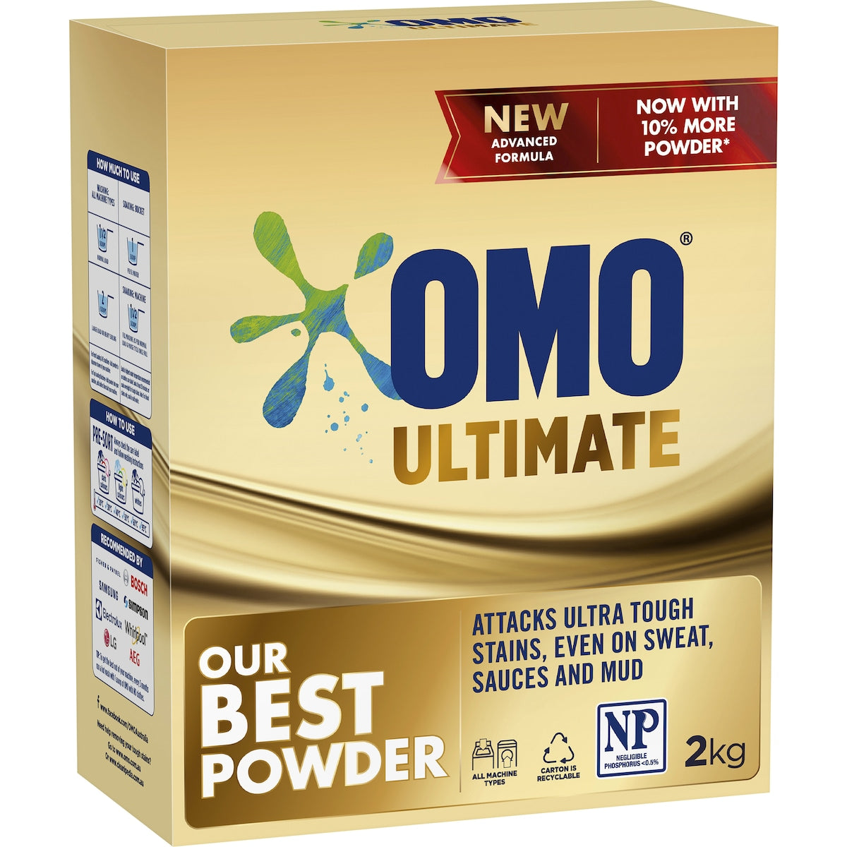 Omo Ultimate Laundry Powder Detergent 2kg