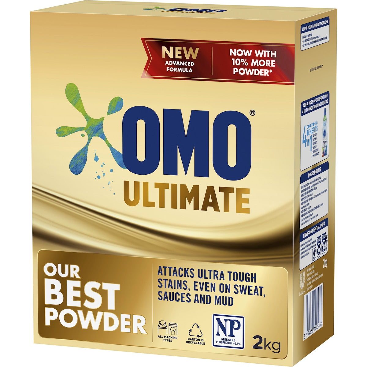 Omo Ultimate Laundry Powder Detergent 2kg