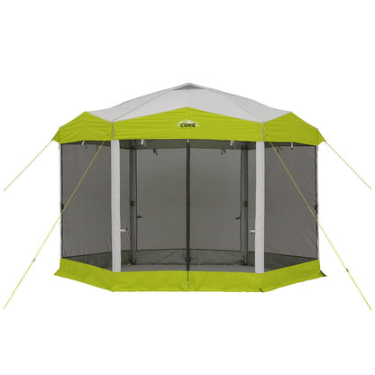 CORE Equipment Hex Centre Push Mesh Screenhouse
