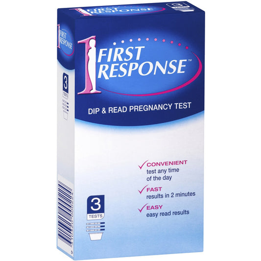 First Response Pregnancy Test Dip Read 3 pack