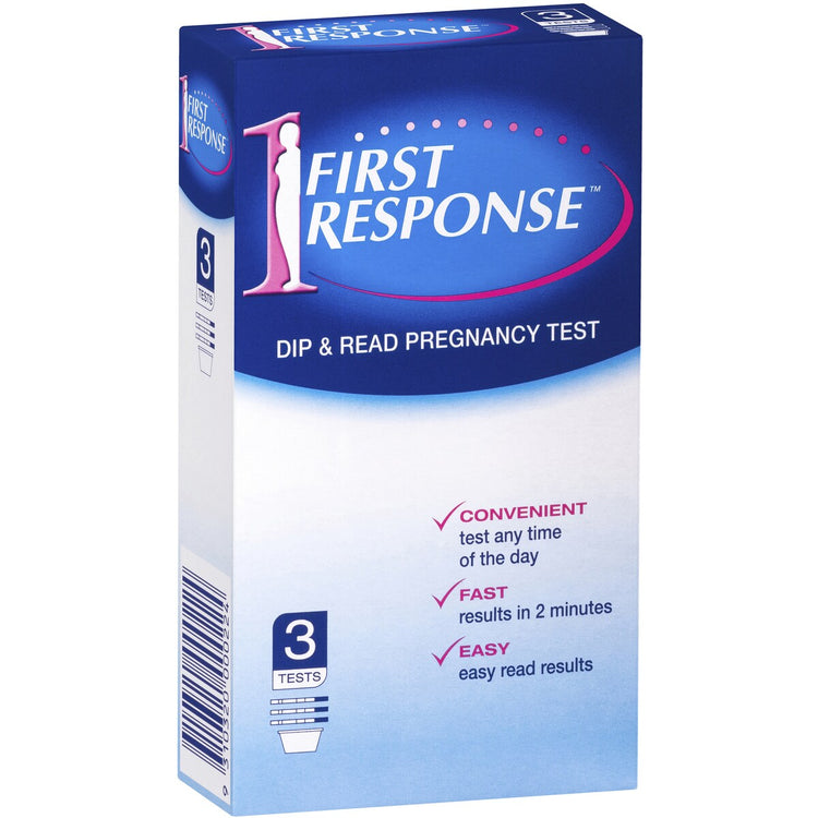 First Response Pregnancy Test Dip Read 3 pack