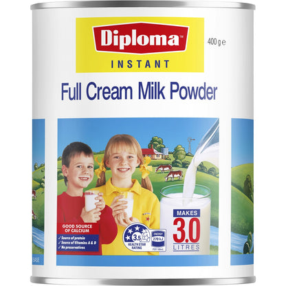 Diploma Full Cream Long Life Milk Powder 400g