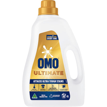 Omo Ultimate Laundry Liquid Detergent 2l