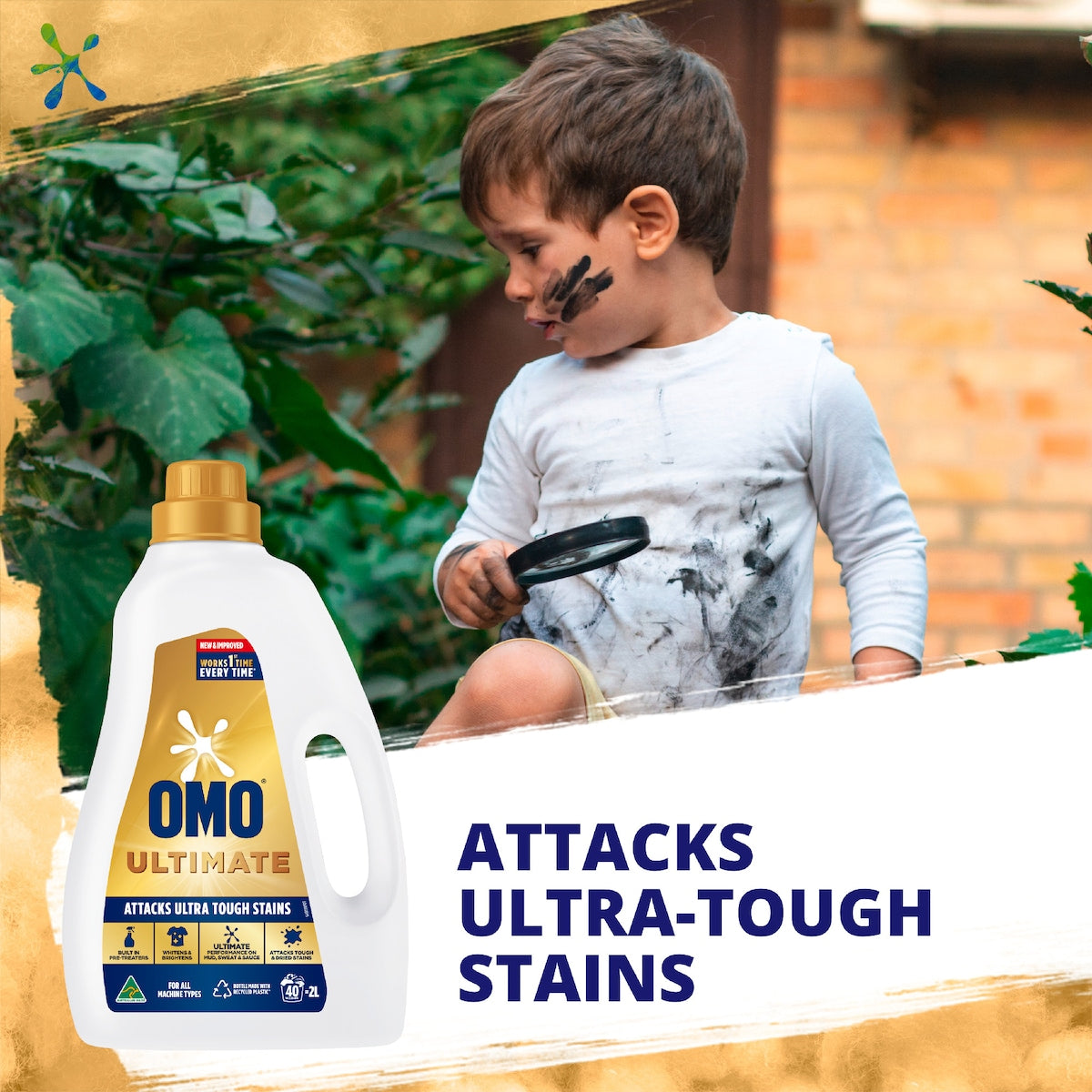 Omo Ultimate Laundry Liquid Detergent 2l