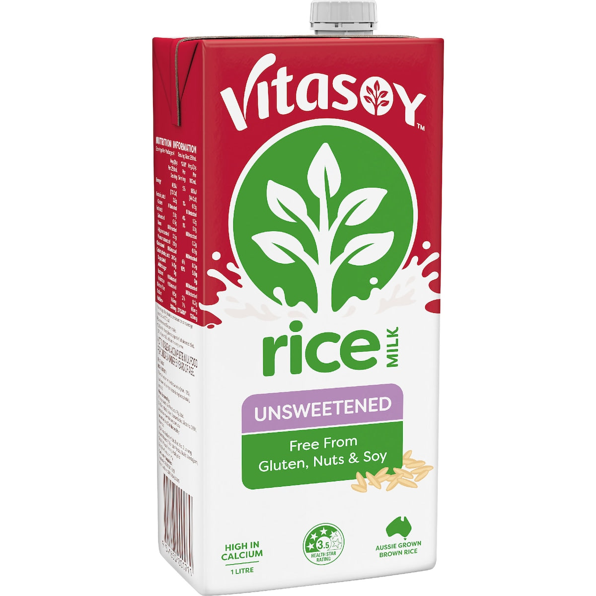 Vitasoy Rice Long Life Milk Uht 1l
