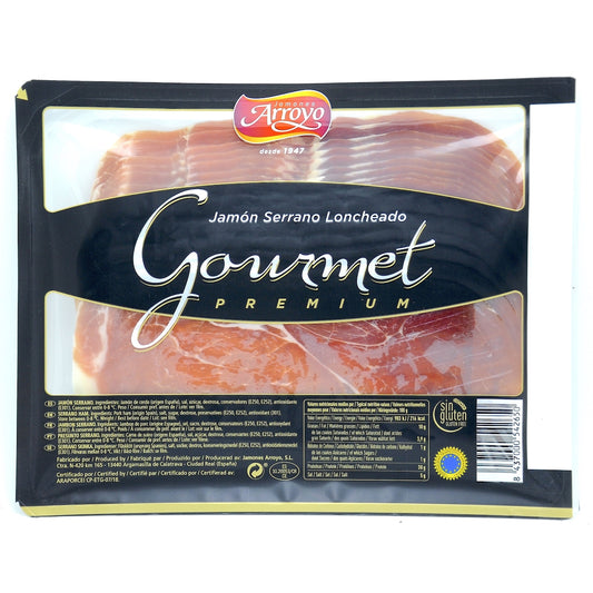 Serrano Arroyo Gourmet Jamon Loncheado 200g