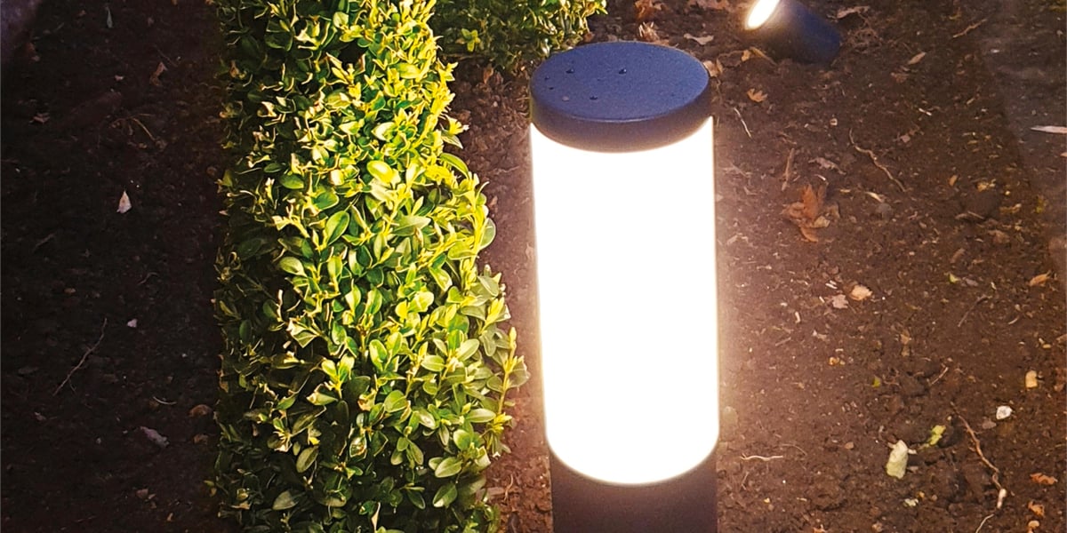 Elluminate Small Garden Spot Light - Warm White - Plastic - IP67 Weatherproof