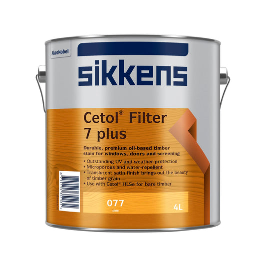Sikkens Cetol Filter 7 Plus Timber Finish - 4L - Pine