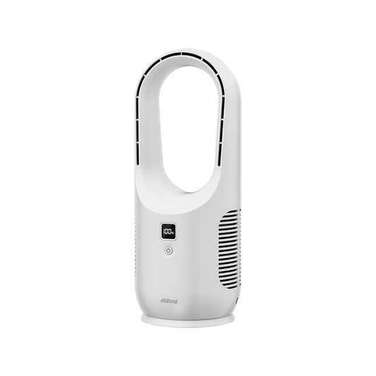 Mistral Rechargeable Bladeless Desk Fan - 3 Speeds