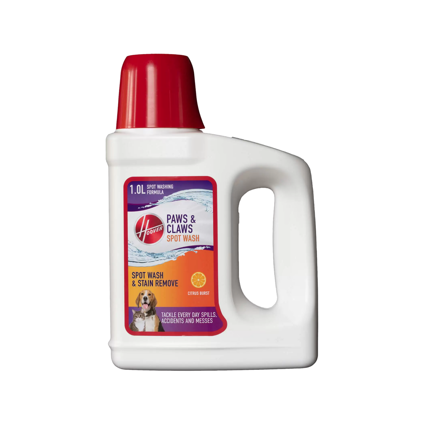 Hoover Paws Claws Spot Wash Solution - 1L