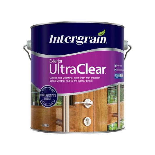 Intergrain Matt Ultraclear Exterior Varnish - 4L