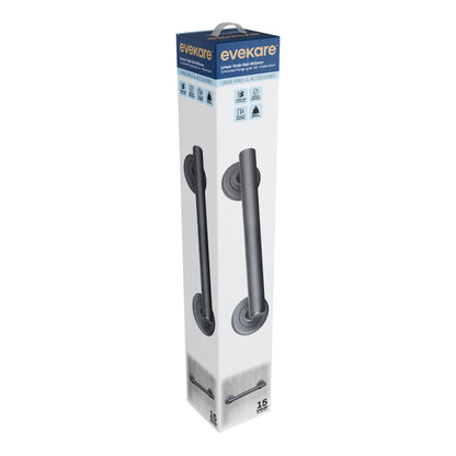 Evekare Linear Grab Rail - 450mm - Matte Black