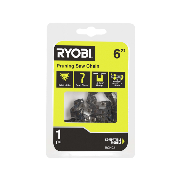 Ryobi 6" Pruning Saw Chain RCHC6
