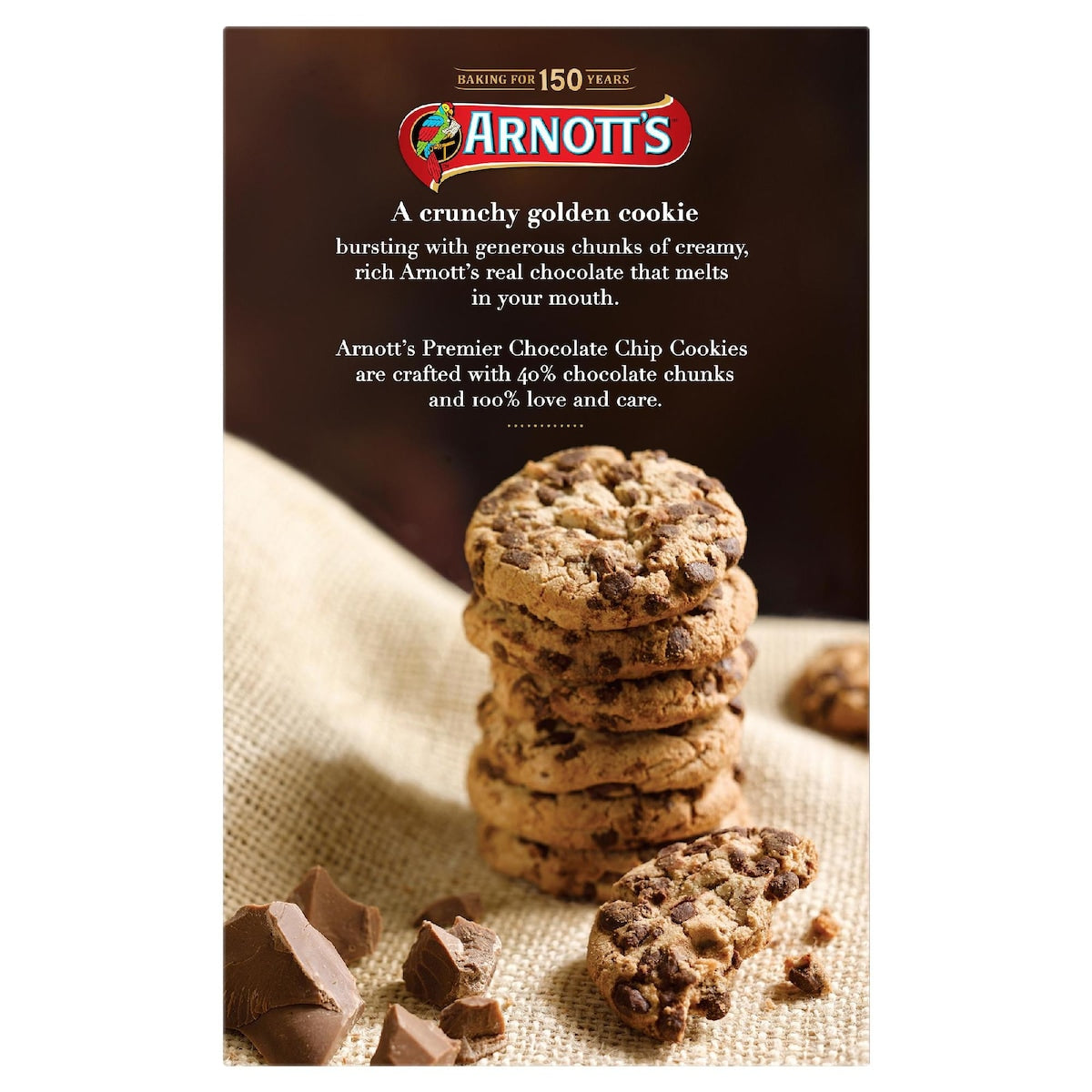 Arnott's Premier Chocolate Chip Cookies 310g