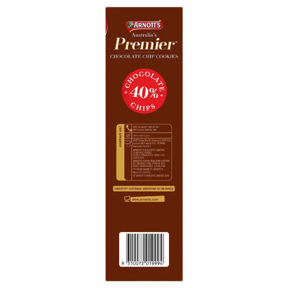 Arnotts Premier Chocolate Chip Cookies 310g