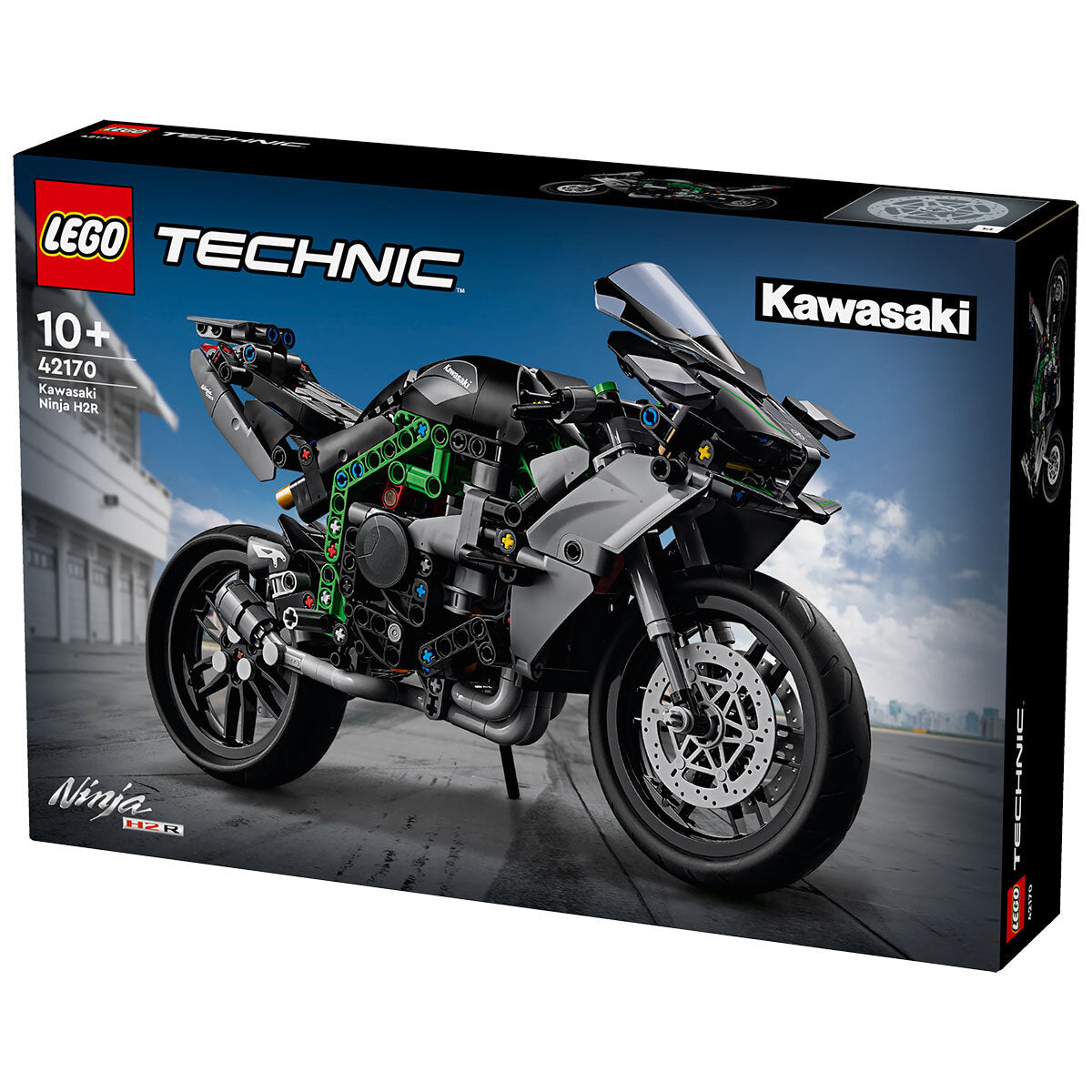Lego Technic Kawasaki Ninja H2R Motorcycle 1:8 Scale Model Kit 42170