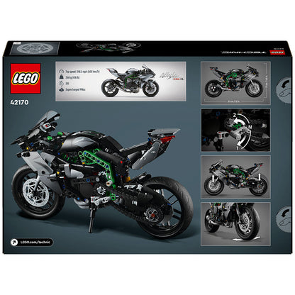 LEGO Technic Kawasaki Ninja H2R Motorcycle 42170 1:8 Scale Model Kit