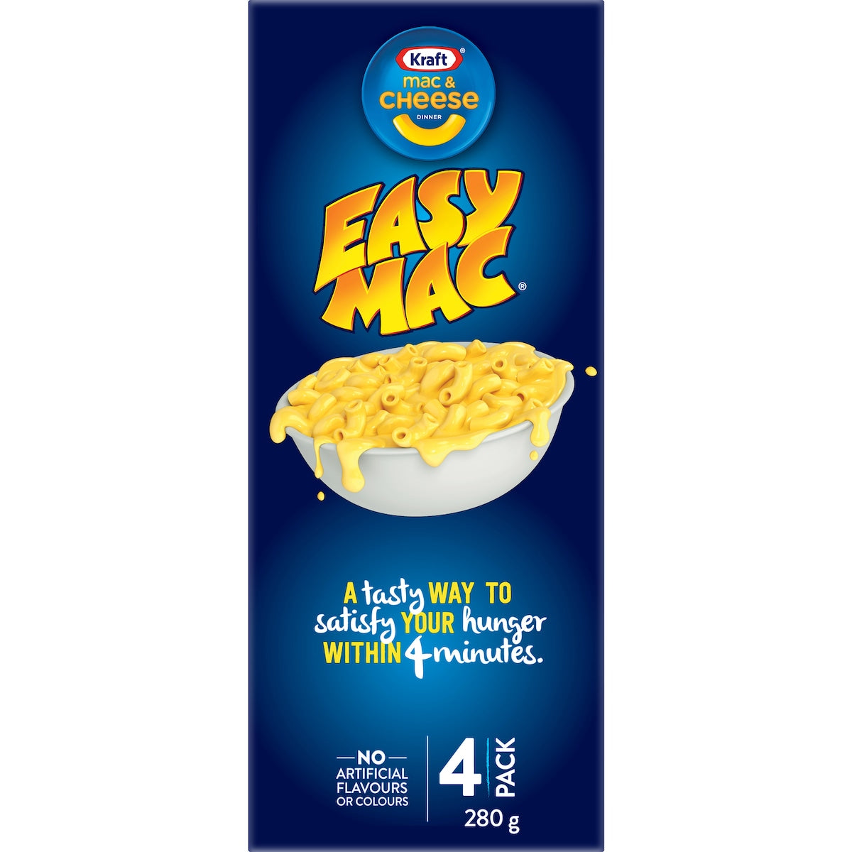 Kraft Easy Mac & Cheese Dinner 280g