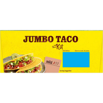 Old El Paso Jumbo Taco Kit 345g