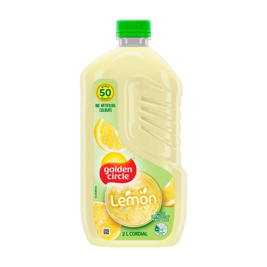 Golden Circle Cordial Lemon - 2L