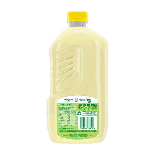 Golden Cire Cordial Lemon - 2L