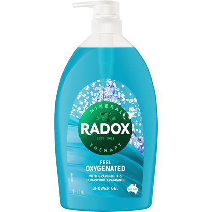 Radox Shower Gel Feel Oxygenated 1l