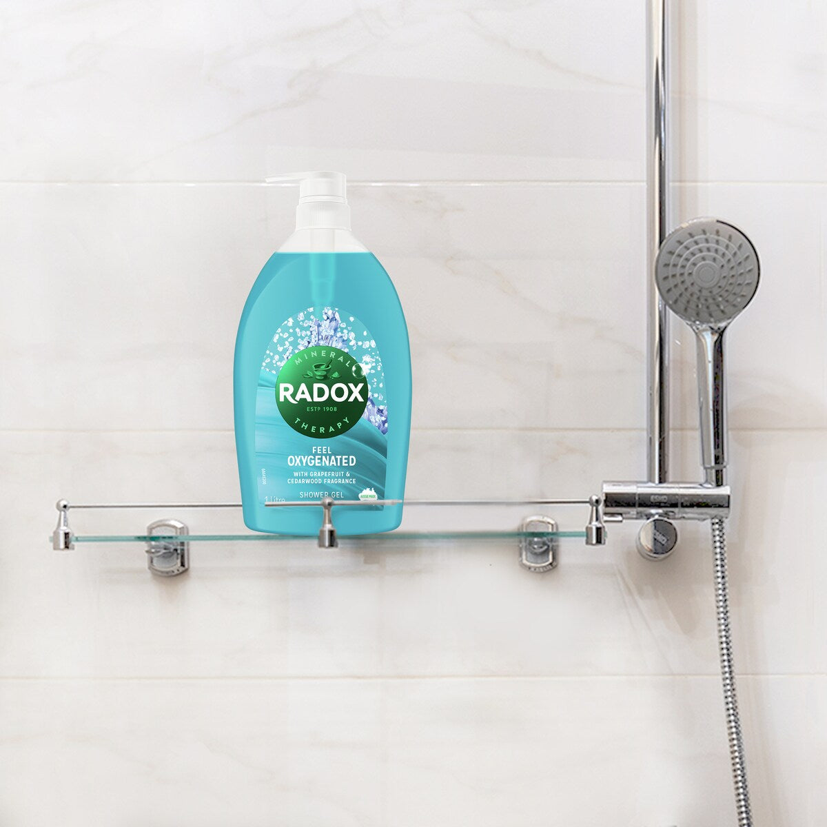 Radox Shower Gel Feel Oxygenated 1 L