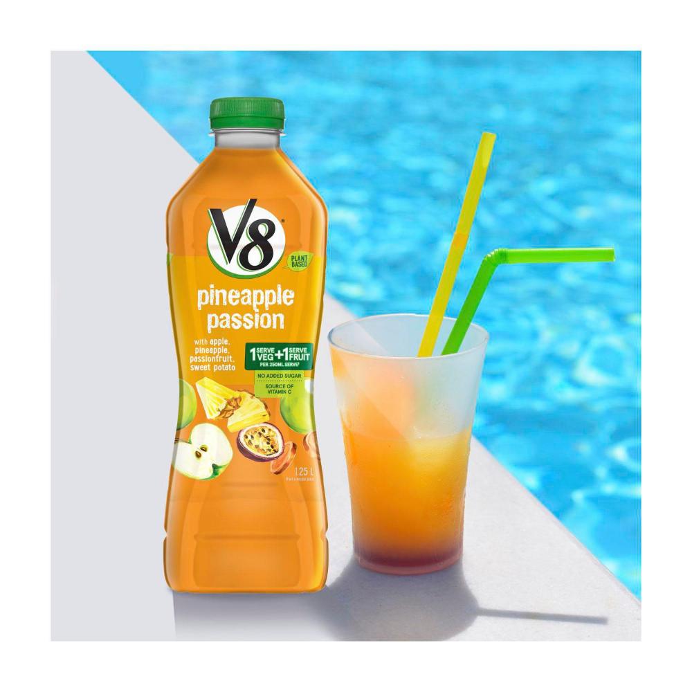 Campbell's V8 Pineapple Passion Fruit Juice - 1.25L