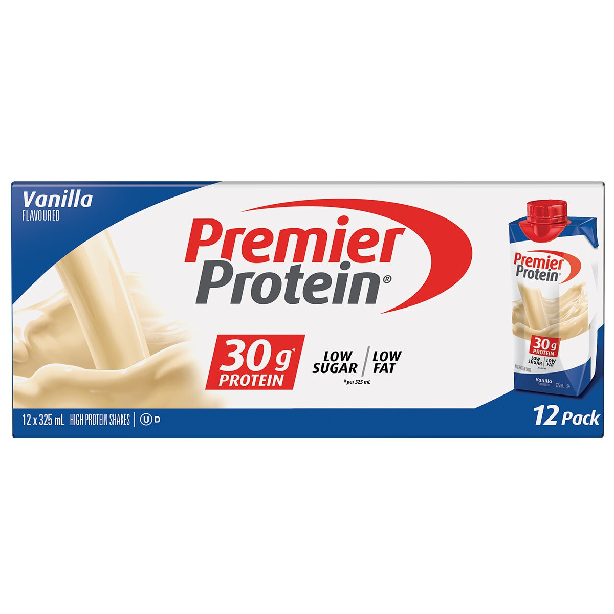 Premier Protein Vanilla Protein Shake Creamy 24 x 325mL