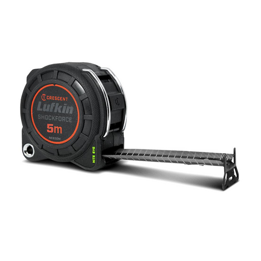 Crescent Lufkin Shockforce Nite Eye Tape Measure - 5m x 30mm