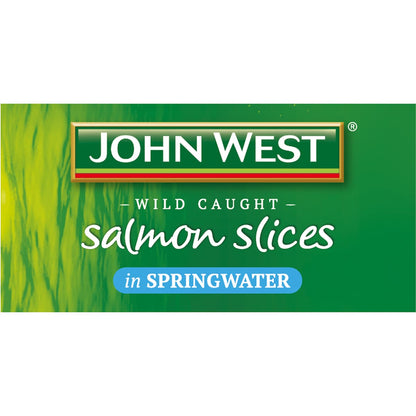 John West Salmon Slices In Springwater 125g